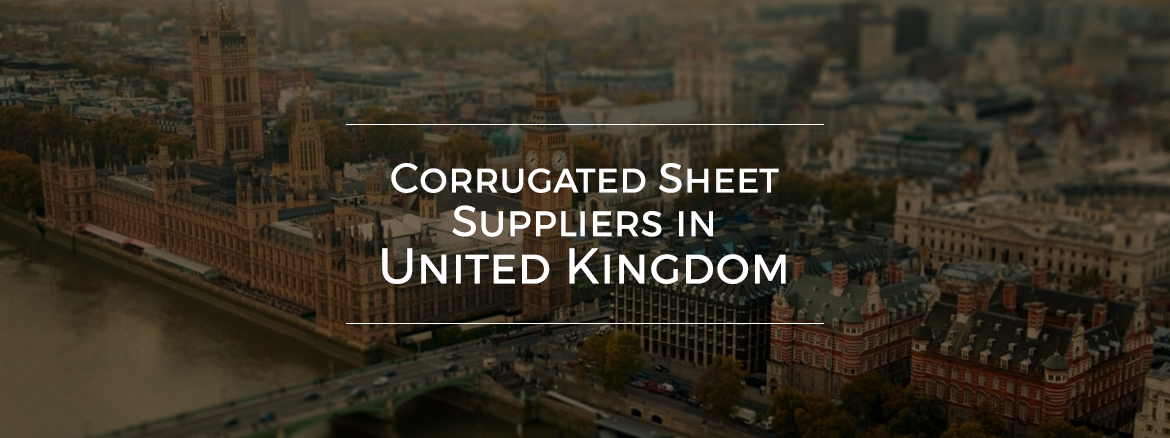 Corrugated sheet suppliers in UK